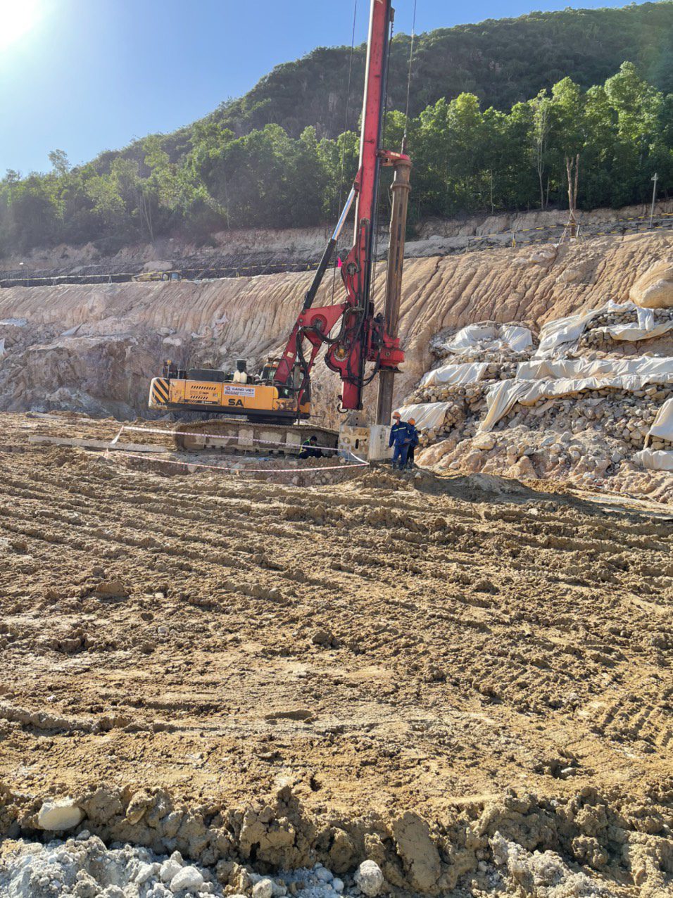 Bored pile drilling machine D1000