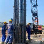 hạ lòng thép khoan cọc nhồi