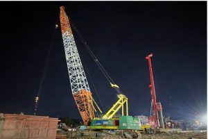 Construction of small bored piles in Nha Trang 1